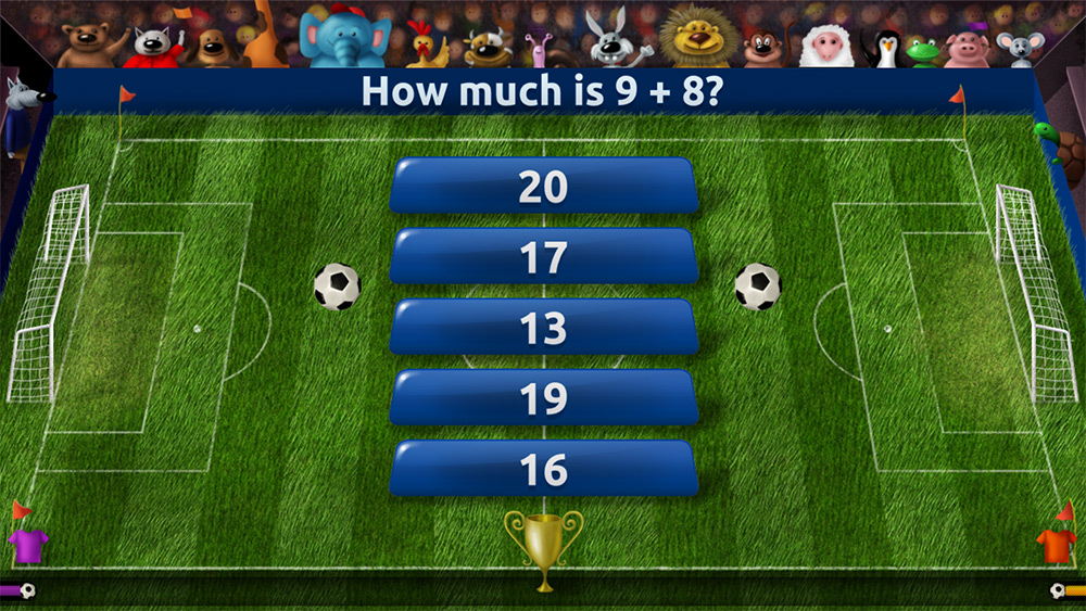 Screenshot from Soccer activity