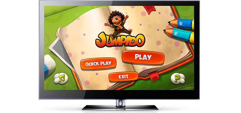 Jumpido on TV with camera